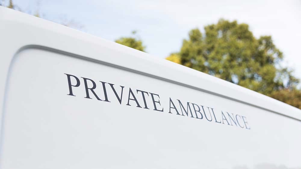 Private ambulance 