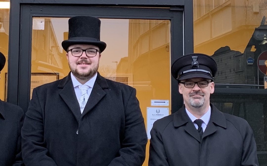 Andrew and Nick start studying with the London Association of Funeral Directors